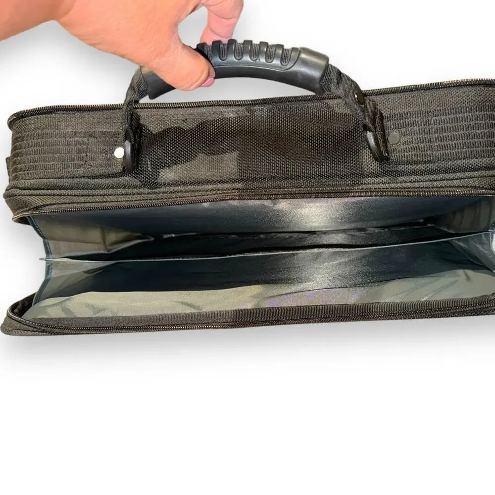 Targus Platinum Deluxe Notebook Carry Case Black Gray